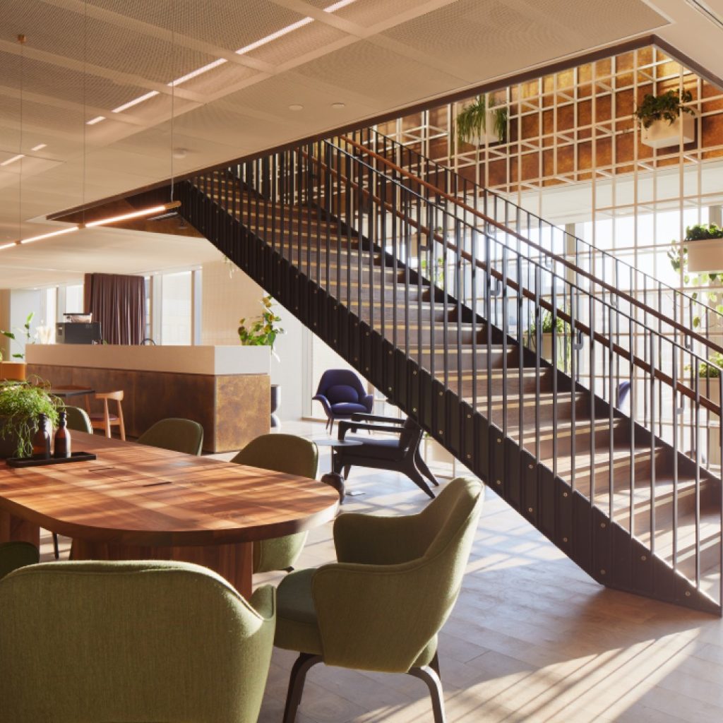 Interior design in Myo flexible offices in Liverpool Street is impeccable